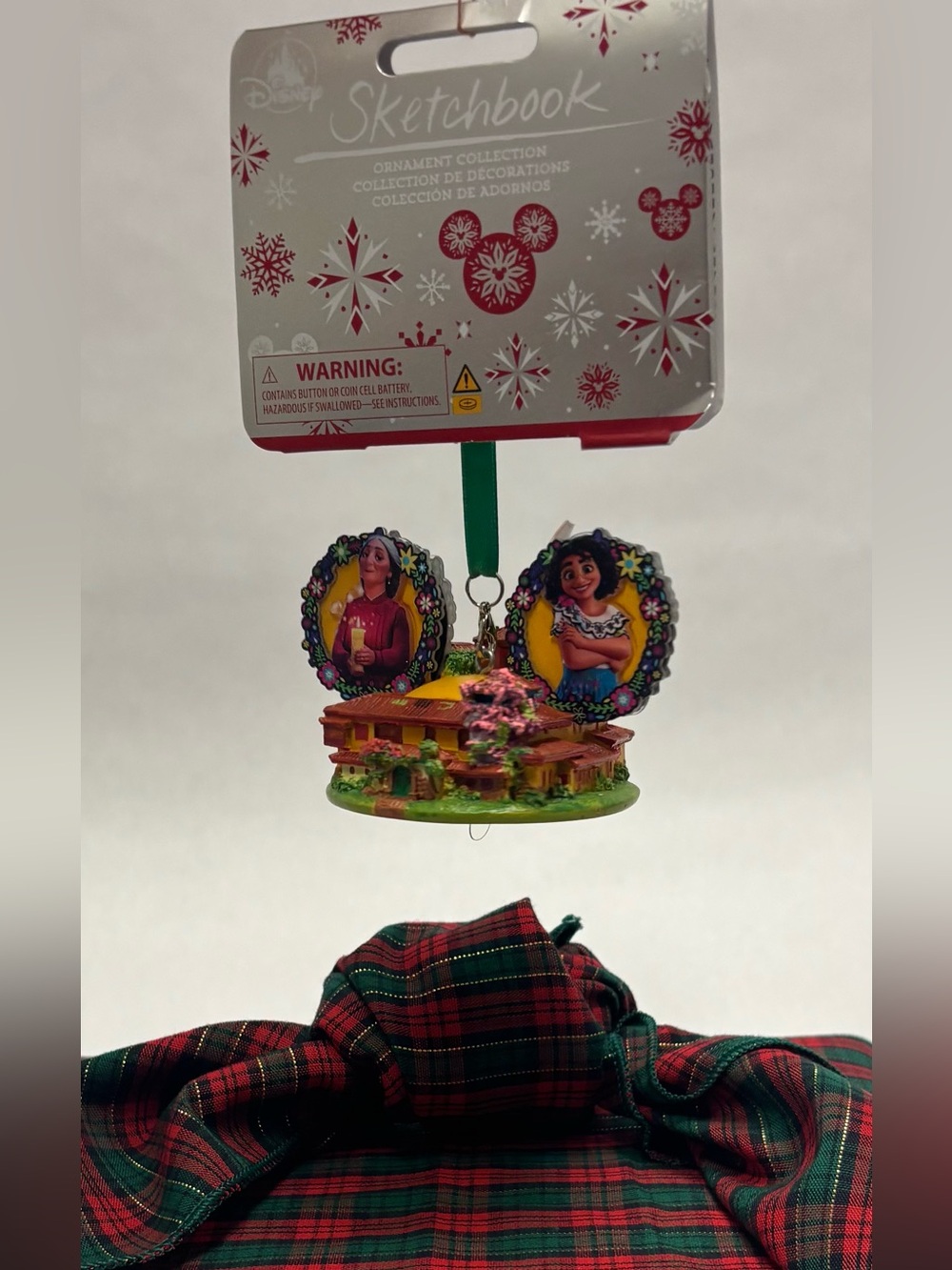 Mirabel/Abuela/Isabela/Luisa Ear Hat Light-Up Ornament - NWT